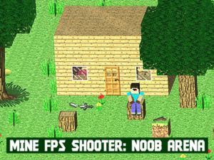 Jogo Mine FPS Shooter: Noob Arena online