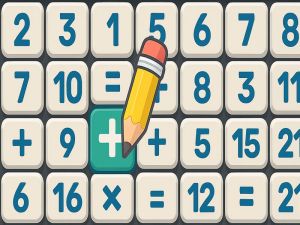 Jogo Edição Genius de palavras cruzadas de matemática online