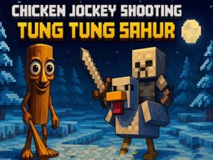 Jogo Jockey de frango tiro Tung Tung Sahur online