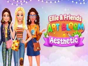 Jogo Ellie e Friends Art Bloom estética online