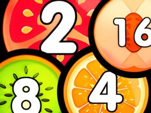 Jogo Merge Balls Shooter 2048 Connect Fruits online