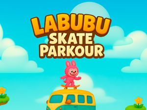 Jogo Parkour de skate de Labubu online