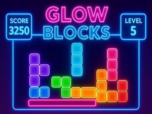 Jogo Blocos de brilho online