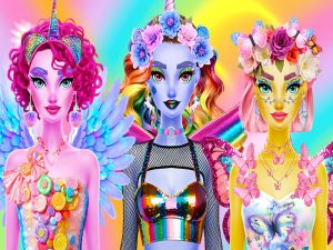 Jogo Maquiagem deslumbrante de divas online