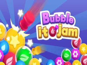 Jogo Bubble It Jam online