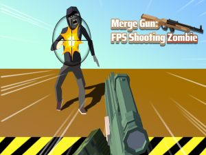 Jogo Mesclar FPS atirando em zumbi online