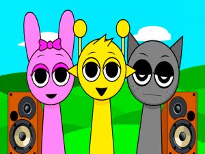 Jogo Batidas musicais de spurnki monstro online
