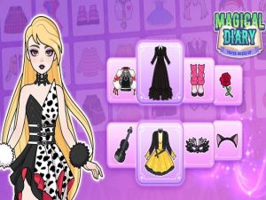 Jogo Diário Mágico: Vestido de Papel online