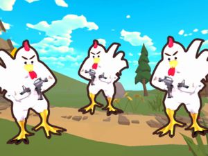 Jogo Atirador de frango io online