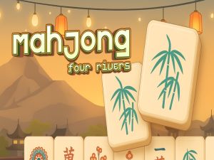 Jogo Mahjong Four Rivers online