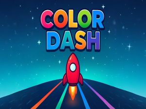 Jogo Dash colorido online