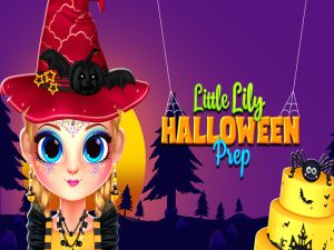 Jogo Little Lily Halloween Prep online
