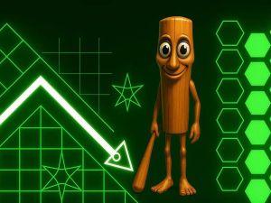 Jogo Tung Tung Sahur em Dash Geometry online