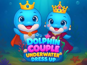 Jogo Dolphin Casal Underwater Dress Up online