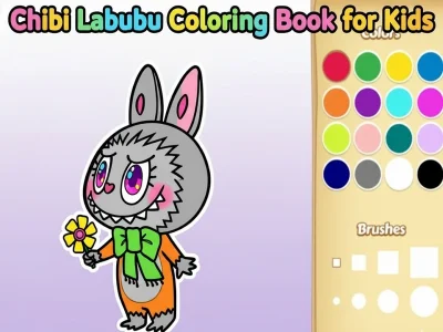Jogo Livro de colorir Chibi Labubu para crianças online Jogo Livro de colorir Chibi Labubu para crianças online
