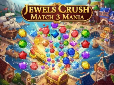 Jogo Joias esmagamento combinar 3 mania online