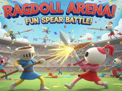 Jogo Arena Ragdoll! Batalha divertida de lança! online