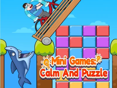 Jogo Mini jogos calmo e quebra -cabeça online