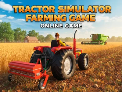Jogo Jogo de agricultura de simulador de trator online