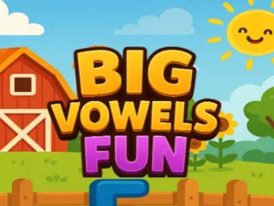 Jogo Diversão com grandes vogais online