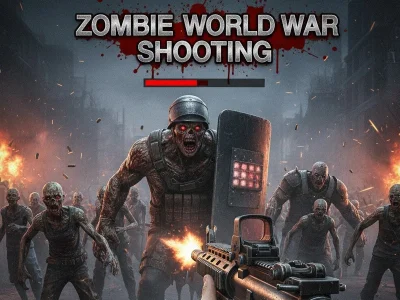 Jogo Tiro de zumbi na guerra mundial online