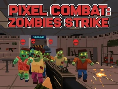 Jogo Pixel Combat: Ataque de Zumbis online Jogo Pixel Combat: Ataque de Zumbis online