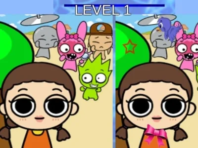 Jogo Diferença entre Sprunki e Squid online