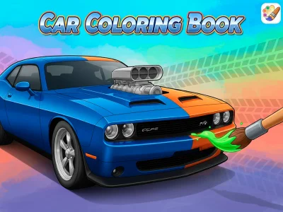 Jogo Livro para colorir de carros online