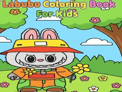 Jogo Livro de colorir Labubu para crianças online Jogo Livro de colorir Labubu para crianças online