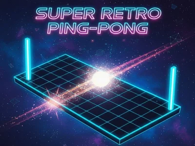 Jogo Pingue-pongue super retrô online