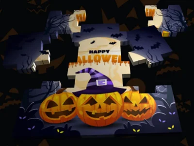 Jogo Quebra-cabeça de Halloween 3D online