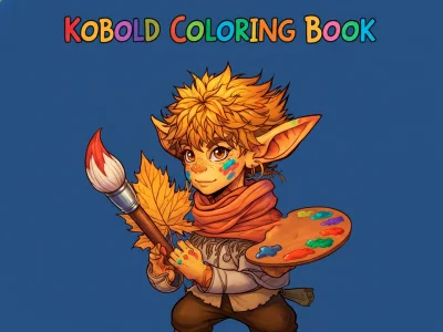 Jogo Livro para colorir Kobold online