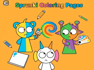 Jogo Desenhos para colorir de Spruki online