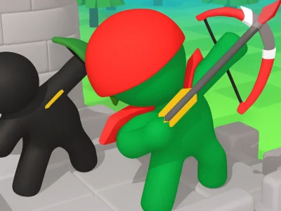 Jogo Mesclar arco e flecha de arqueiros online