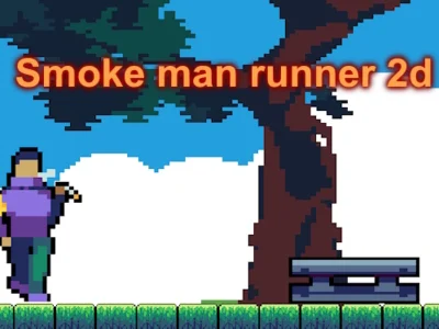 Jogo Homem de fumaça corredor 2d online