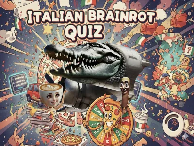 Jogo Questionário sobre Brainrot Italiano online
