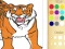 Jogo Livro para colorir tigre online
