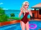 Jogo Dia de Piscina da Rainha do Gelo online