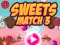 Jogo Doces Match 3 online