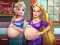 Jogo Princesas Felizes Melhores Amigas Grávidas online