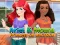 Jogo Ariel e Moana: Princesas de Férias online