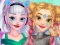 Jogo A Moda do Futuro da Elsa e Rapunzel online