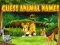 Jogo Adivinhe os nomes dos animais online