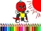 Jogo De Volta às Aulas: Colorindo o Menino Máscara online
