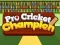Jogo Campeão Pro de Críquete online
