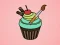 Jogo Colorindo Cupcakes Deliciosos online