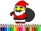 Jogo De Volta às Aulas: Colorindo o Papai Noel online