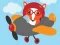 Jogo Colorindo Aviões Fofos online