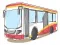 Jogo Deslizamento de ônibus de desenho animado online