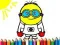 Jogo Livro de Colorir Monstros Fofinhos online